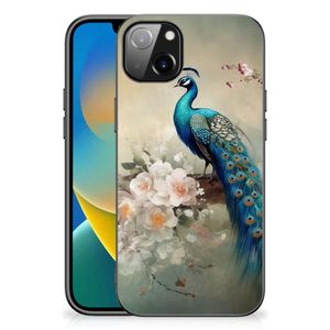 Dierenprint Telefoonhoesje voor iPhone 14 Plus Vintage Pauwen