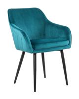Artistiq Eetkamerstoel Juna Velvet - Turquoise