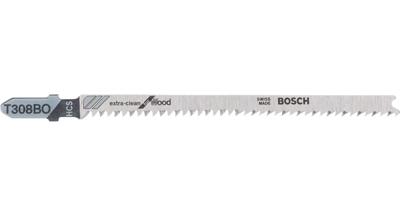 Decoupeerzaagblad T 308 BO, Extraclean for Wood, verpakking van 25 stuks Bosch Accessories 2608663869 25 stuk(s)