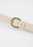 Teatro - Ecru Lorelei riem - Maat 95 Teatro - Ecru Lorelei riem - Maat 95
