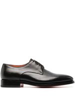 Santoni derbies à lacets - Noir - thumbnail