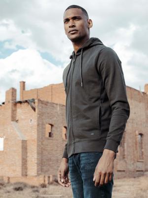 Petrol Industries Heren Essential Zip Hoodie Groen - S