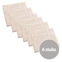 Clarysse Voordeelpakket Keukendoek Zand 6 stuks