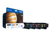 Brother Inktcartridge LC-1240 Origineel Combipack Zwart, Cyaan, Magenta, Geel LC1240VALBPDR
