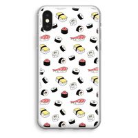 Sushi time: iPhone XS Transparant Hoesje