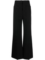 Victoria Beckham pantalon de tailleur Alina à coupe évasée - Noir - thumbnail