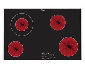 Whirlpool AKT 8330/LX Zwart Ingebouwd Keramisch 4 zone(s)