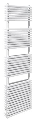 Vipera Vesuvio dubbele handdoekradiator 50 x 180 cm elektrische verwarming mat wit zij- en middenaansluiting 2.125W, weerstand inbegrepen Vipera Vesuvio dubbele handdoekradiator 50 x 180 cm elektrische verwarming mat wit zij- en middenaansluiting 2.125W, weerstand inbegrepen