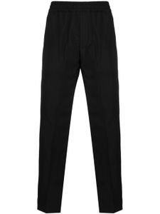 Etudes pantalon Romance en laine à coupe droite - Noir