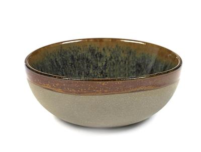 Serax Surface schaal (Hoogte: 4,5 cm, Kleur: grijs)