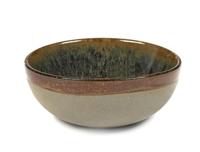 Serax Surface schaal (Hoogte: 4,5 cm, Kleur: grijs)