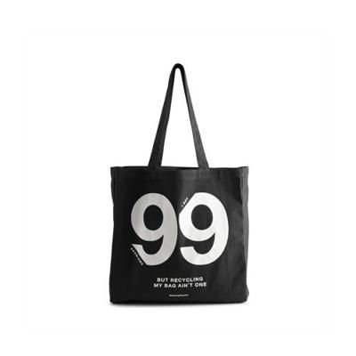 Markberg shopper Isidora '99 Problems' zwart