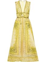 ZIMMERMANN chemise à imprimé bandana - Jaune