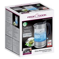 ProfiCook PC-WKS 1229 G waterkoker 1 l 1600 W Roestvrijstaal, Transparant - thumbnail