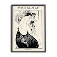 PSTR studio - Aubrey Beardsley - The Peacock Skirt - thumbnail