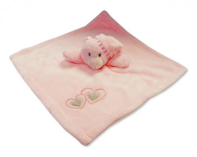 Nursery Time knuffeldoekje Beertje 30 x 30 cm polyester Nursery Time knuffeldoekje Beertje 30 x 30 cm polyester