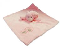 Nursery Time knuffeldoekje Beertje 30 x 30 cm polyester