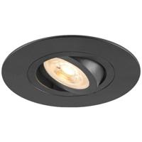 SLV 1007625 NEW TRIA 75 XL Inbouwlamp LED GU10 Zwart