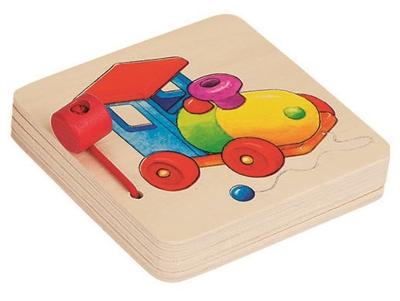 Goki Houten Boekje: Trein Goki Houten Boekje: Trein