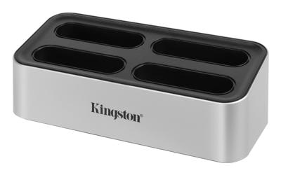 Kingston Lade-/Dockingstation Externe geheugenkaartlezer / hub USB-C USB 3.2 (Gen 2) Zilver-zwart
