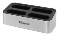 Kingston Lade-/Dockingstation Externe geheugenkaartlezer / hub USB-C USB 3.2 (Gen 2) Zilver-zwart