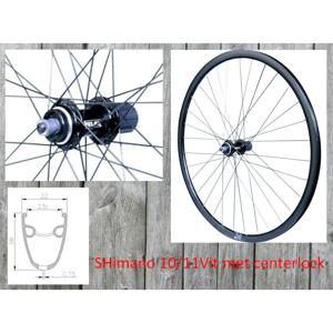 Velox Achterwiel 28" 11V QR hybride/gravel disc CL 135mm