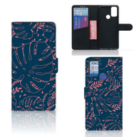 Alcatel 1S (2021) Hoesje Palm Leaves - thumbnail