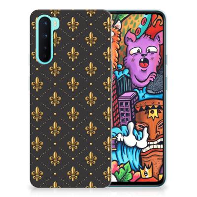 OnePlus Nord TPU bumper Franse Lelie OnePlus Nord TPU bumper Franse Lelie