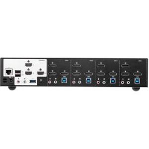 ATEN 4-Port USB3.0 4K DisplayPort Triple Display KVMP Switch