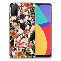 Alcatel 1S (2021) TPU Case Flowers - thumbnail