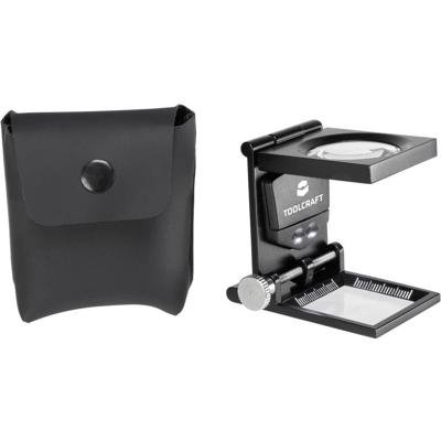 TOOLCRAFT 1511639 Dradenteller Vergrotingsfactor: 6 x Lensgrootte: (Ø) 28 mm TOOLCRAFT 1511639 Dradenteller Vergrotingsfactor: 6 x Lensgrootte: (Ø) 28 mm