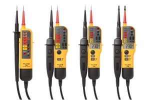 Fluke T150/VDE Tweepolige spanningstester CAT III 690 V, CAT IV 600 V LED, LCD, Akoestisch, Vibratie