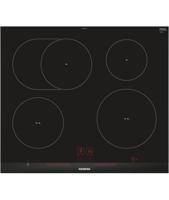 Siemens EH675LFC1E kookplaat Zwart, Roestvrijstaal Ingebouwd Zone van inductiekookplaat 4 zone(s)
