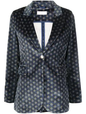 Circolo 1901 Blazer met enkele rij knopen - Blauw