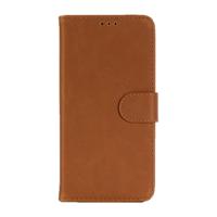 Shop4 - Samsung Galaxy A6 Plus (2018) Hoesje - Wallet Case Retro Bruin
