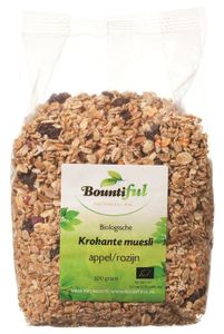 Granola appel rozijn muesli bio