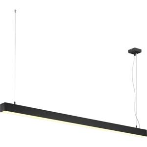 SLV Q-LINE ® 1001309 Hanglamp LED vast ingebouwd Zwart