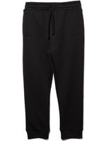 Dolce & Gabbana Kids pantalon de jogging à patch logo - Noir