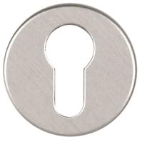 Cilinderrozet Aluminium 50mm rond per paar