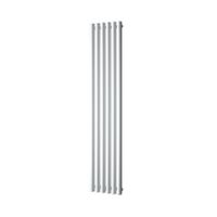 Plieger Designradiator Trento 814 Watt Middenaansluiting 180x35 cm Mat Zwart - thumbnail