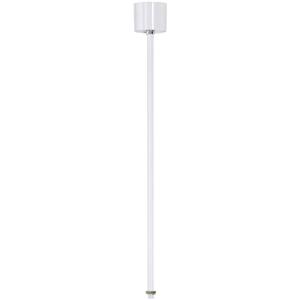 Eutrac 1001529 230V-railsysteemcomponenten Pendelophanging starr 60cm white Verkeerswit