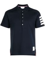 Thom Browne polo à 4 bandes signature - Bleu - thumbnail