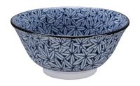 Blauw/Witte Kom - Mixed Bowls - 15 x 7cm 500ml