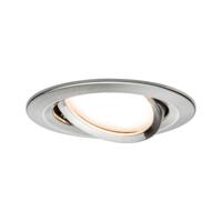 Paulmann 93877 Coin Slim LED-inbouwlamp LED LED vast ingebouwd 6 W IJzer (geborsteld)