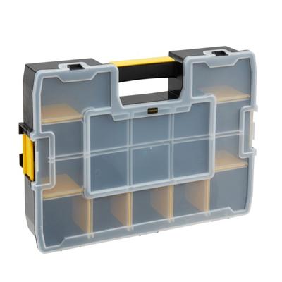 STANLEY 1-94-745 Universeel Assortimentsdoos (l x b x h) 43 x 33 x 9 cm Aantal vakken: 17 Inhoud 1 stuk(s)