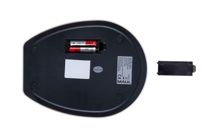Maul 1646002 1646002 Brievenweegschaal Weegbereik (max.) 5000 g Resolutie 1 g werkt op batterijen Wit