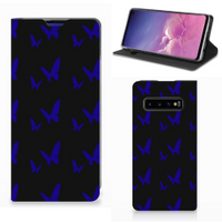 Samsung Galaxy S10 Hoesje met Magneet Vlinder Patroon