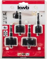 kwb 497900 Gatenzaagset 4-delig 26 mm, 35 mm, 40 mm, 52 mm 1 stuk(s) - thumbnail