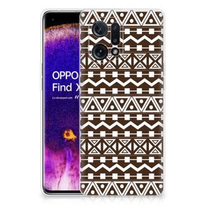 OPPO Find X5 TPU bumper Aztec Brown