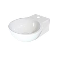 Fontein Sun Rond 16x30x11,5cm Keramiek Glans Wit